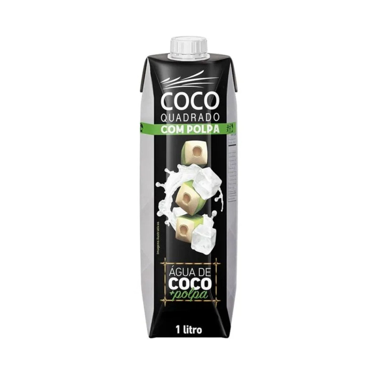 Água De Coco Quadrado Polpa 1l - Atacado Vila Nova - Vilanova