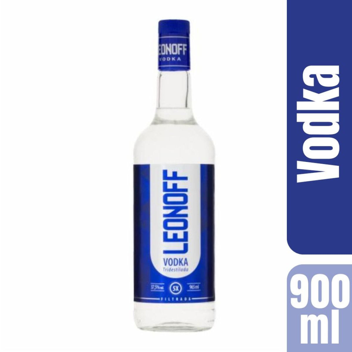 Vodka Leonoff 900ml - Atacado Vila Nova - Vilanova