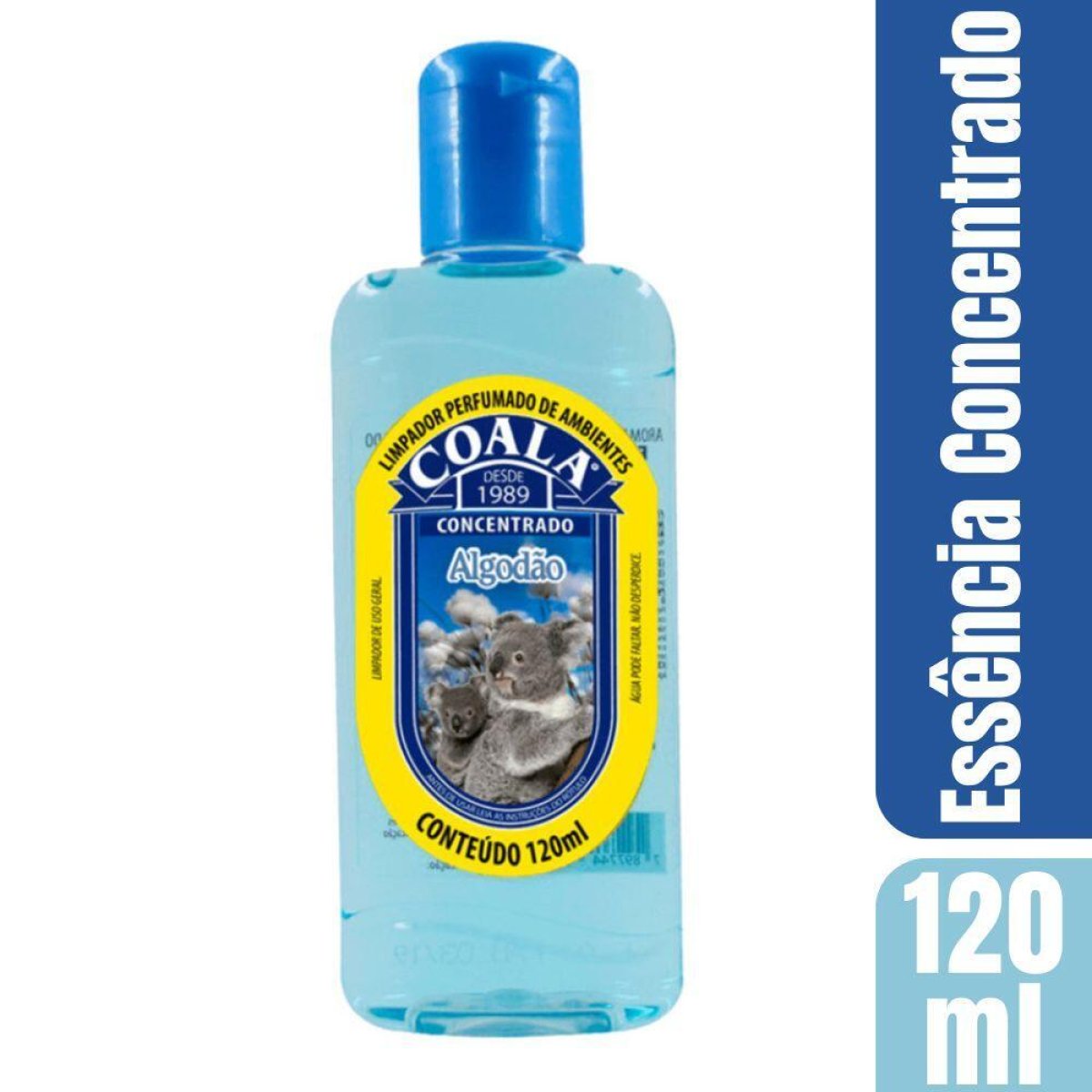 Limpador Perfumado Coala Concentrado Algodão 120ml - Atacado Vila