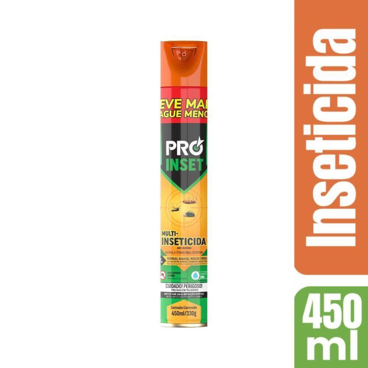 Inseticida Aerossol Pro Inset Promocional Multi 450ml - Atacado Vila ...