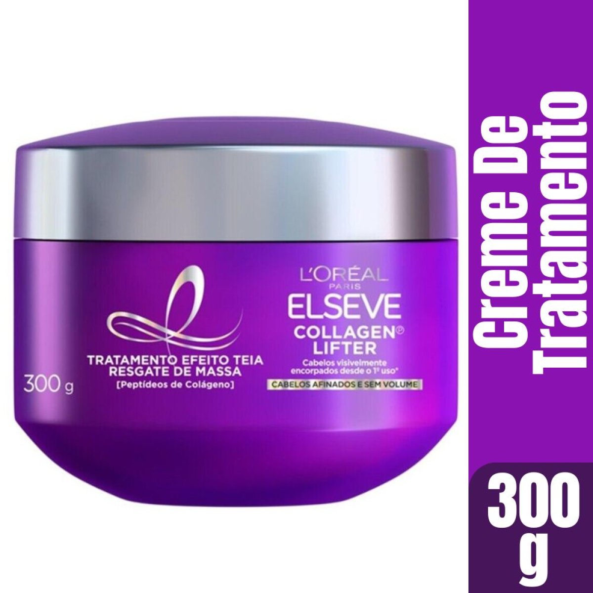 Creme de Tratamento Elseve Colágeno Lifter 300g - Atacado Vila Nova ...