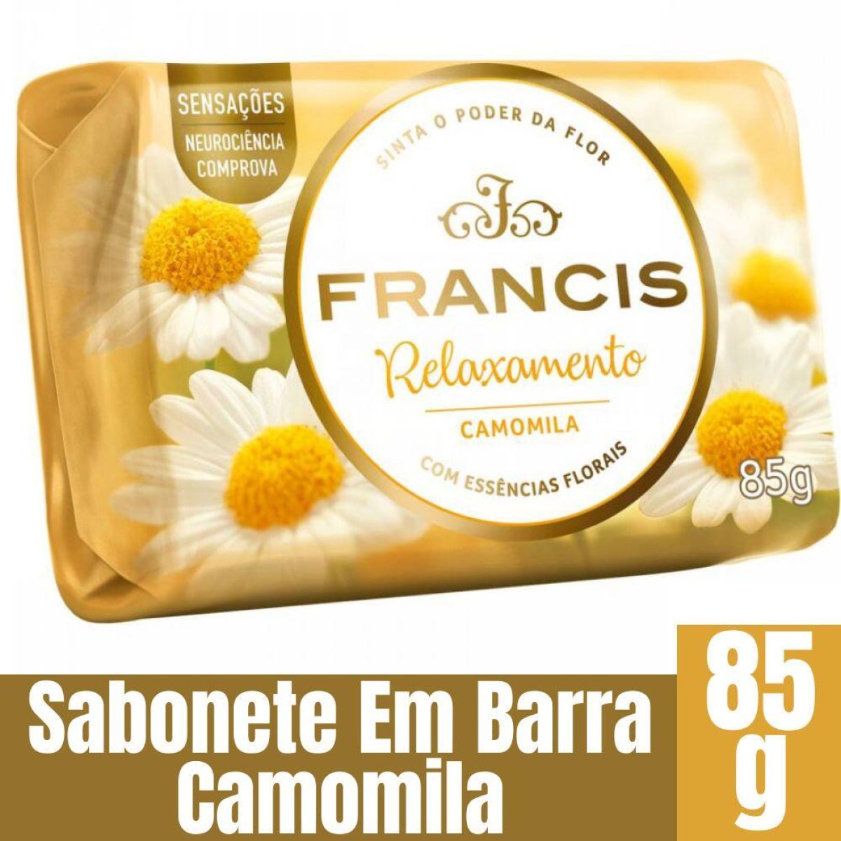 Sabonete Francis Relaxamento Camomila 85g - Atacado Vila Nova